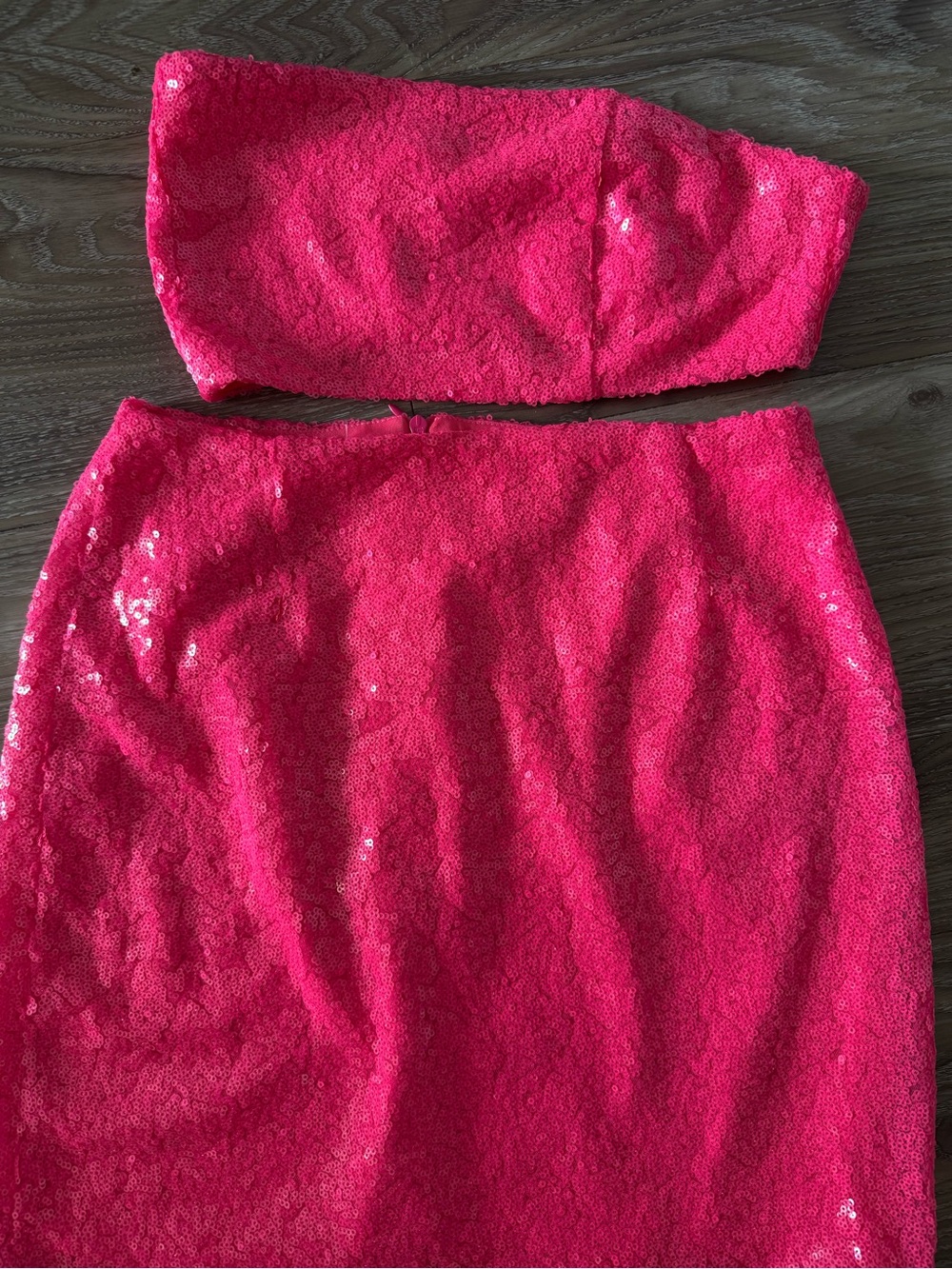 Superdown pink sequin set - Picture 7 of 7